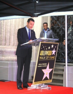 Джими Кимел със собствена звезда на Walk of Fame в Холивуд - 5