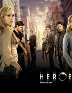 HeroesHeroes (Герои) е едно от най-успешните Sci-Fi заглавия на NBC. Хитовият сериал е създаден по идея на Тим Кринг (Tim Kring), а главните роли са поверени на Хейдън Пенетиър (Hayden Panettiere), Джак Колман (Jack Coleman), Майло Вентимиля (Milo Ventimiglia) и Ейдриън Паздар (Adrian Pasdar). 