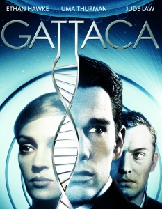 Gattaca (Гатака)
Gattaca е един от онези футуристични трилъри, които вече не звучат чак толкова невероятно. 
В един свят, в който бъдещето на човека зависи от генетичните му заложби, а хората с перфектен ген могат да постигнат всичко, то тези с недостатъци като Винсънт са обречени на посредствен живот. 
Главният герой, изигран от Итън Хоук, все пак решава да опита да измами системата, приемайки перфектните гени на бивш атлет.