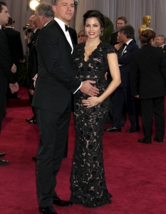 Channing Tatum със съпругата си Jenna Dewan-Tatum