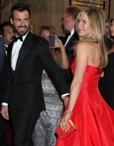 Jennifer Aniston с годеника си Justin Theroux