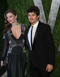 Miranda Kerr с Orlando Bloom