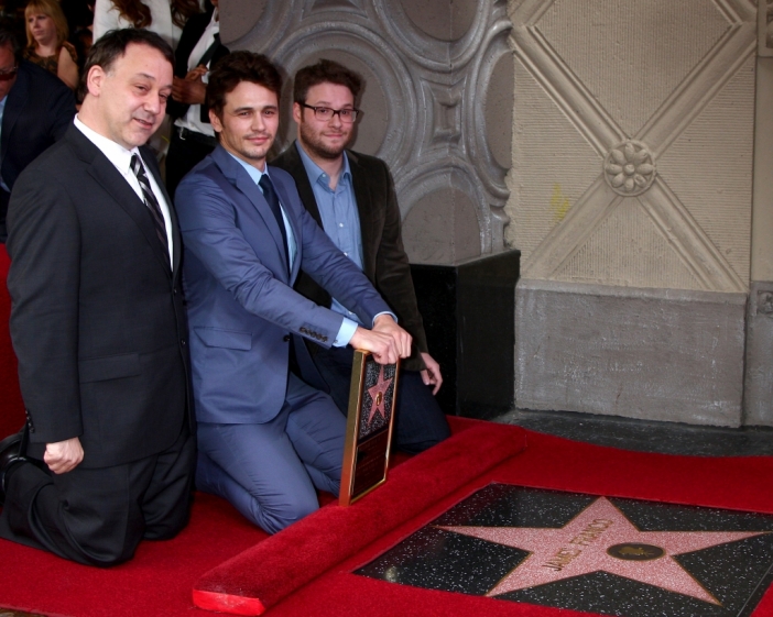 Джеймс Франко със собствена звезда на Алеята на славата в Холивуд