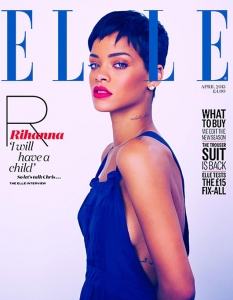 Риана за Elle UK, април 2013 - 2