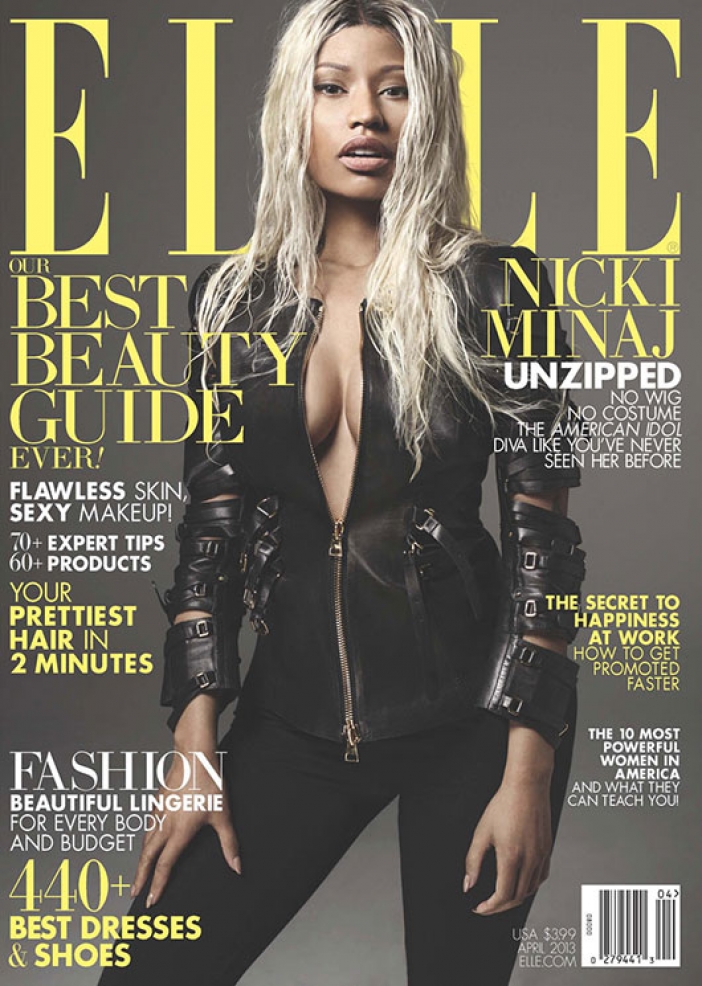 Nicki Minaj за Elle US, април 2013