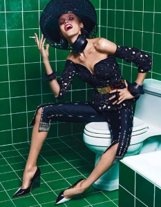 Аня Рубик за Vogue Paris, март 2013 - 3