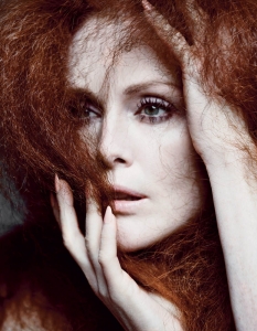 Джулиан Мур и нейната невероятна коса в T Magazine 2013 Spring Issue - 1