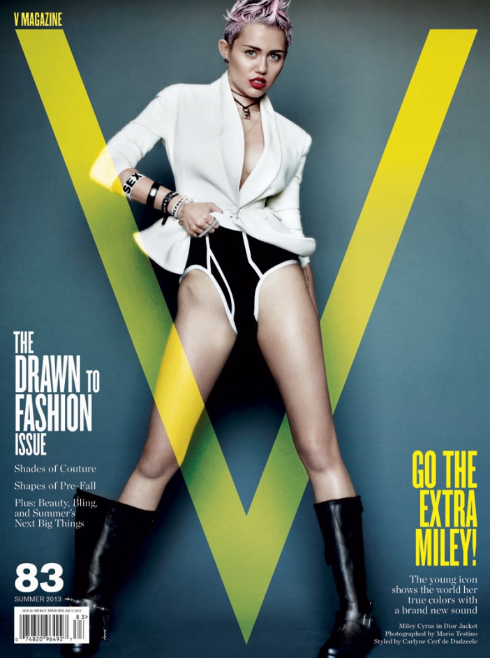 Майли Сайръс за V Magazine, лято 2013