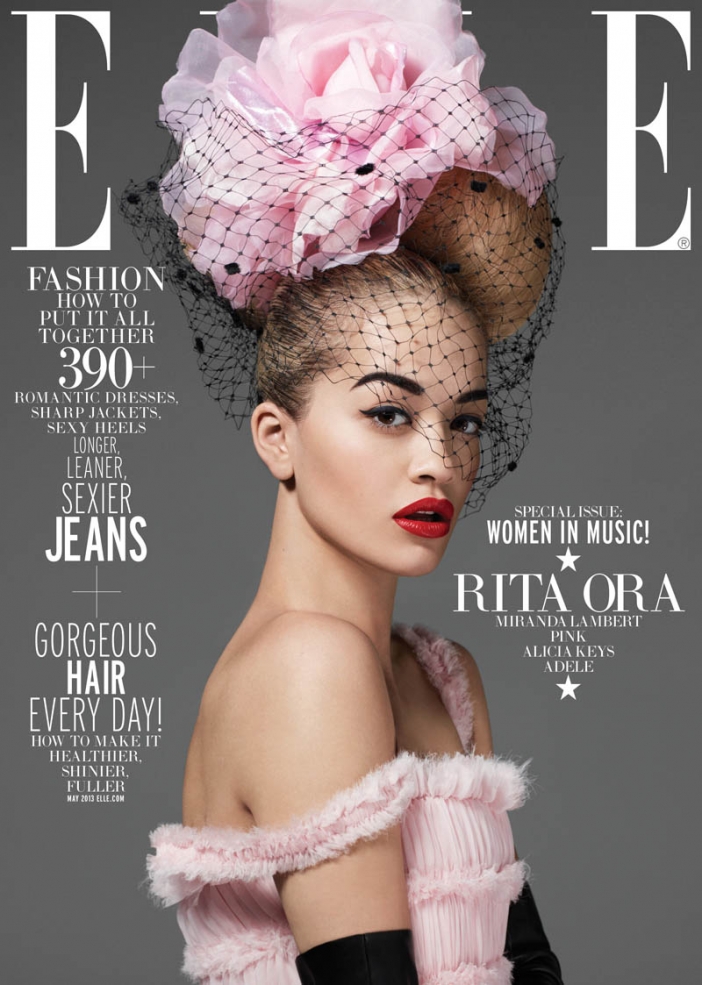 Рита Ора за Elle UK, май 2013