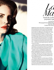 Lana Del Rey за Fashion Magazine, лято 2013 - 1