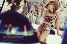 Кейт Мос за Vogue UK, юни 2013