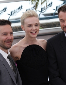 Carey Mulligan, Tobey Maguire, Leonardo DiCaprio