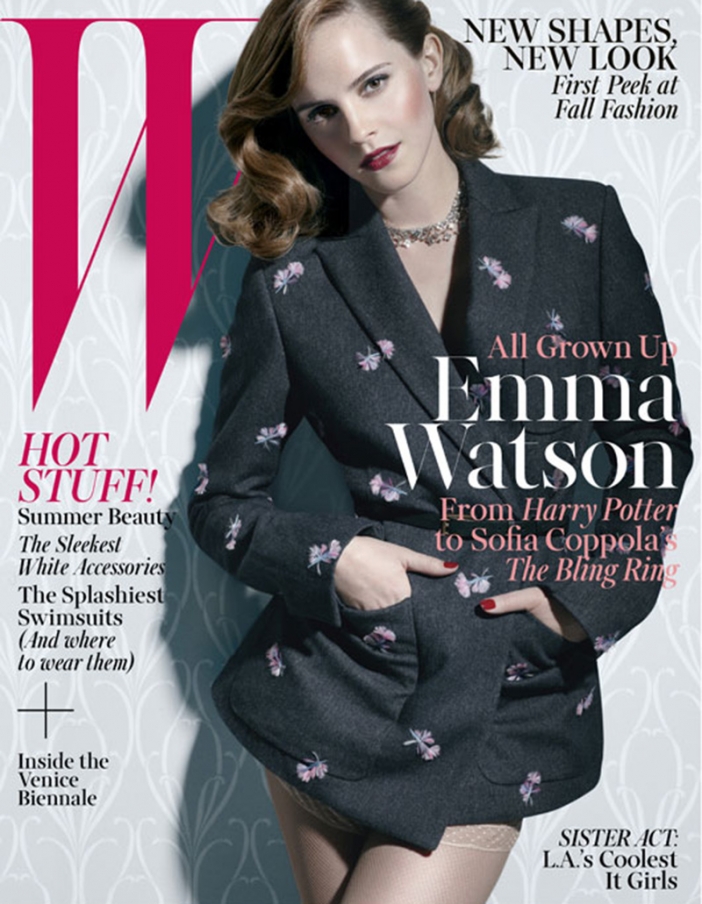 Ема Уотсън за W Magazine, юни 2013