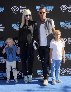 Gwen Stefani, Gavin Rossdale със синовете си Kingston & Zuma
