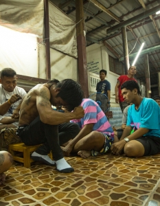 Фестивал на татуировките в манастира Банг Пхра в Након Патом, Тайланд, 2013 г.  - 15