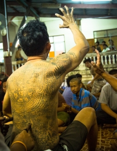 Фестивал на татуировките в манастира Банг Пхра в Након Патом, Тайланд, 2013 г.  - 18