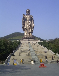 Гаутама Буда, Grand Buddha at Ling Shan, Уши, провинция Джиангсу, Китай, 88 метра