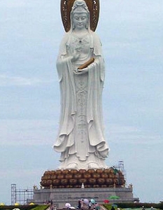 Nanshan Haishang Guanyin, Саная, Хайнан, Китай, 108 метра