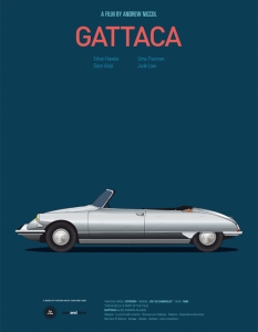 Емблематичните коли от 14 култови филма в серия постери на дизайнера Хесус Пруденсио - 12