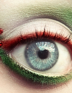 30 фотографии на възхитително красиво и идейно гримирани очи - 29