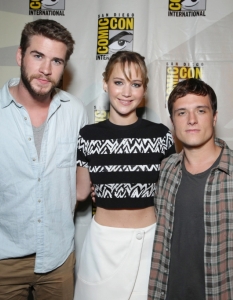 Актьорите от The Hunger Games; Catching Fire на Comic-Con: San Diego 2013 - 2