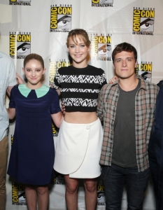 Актьорите от The Hunger Games; Catching Fire на Comic-Con: San Diego 2013 - 4