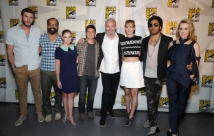 Актьорите от The Hunger Games; Catching Fire на Comic-Con: San Diego 2013