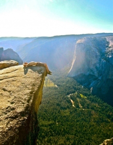 Taft Point in Yosemite