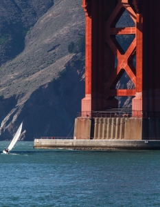 Golden Gate Bridge - гледки към прочутия висящ мост от различни перспективи - 19