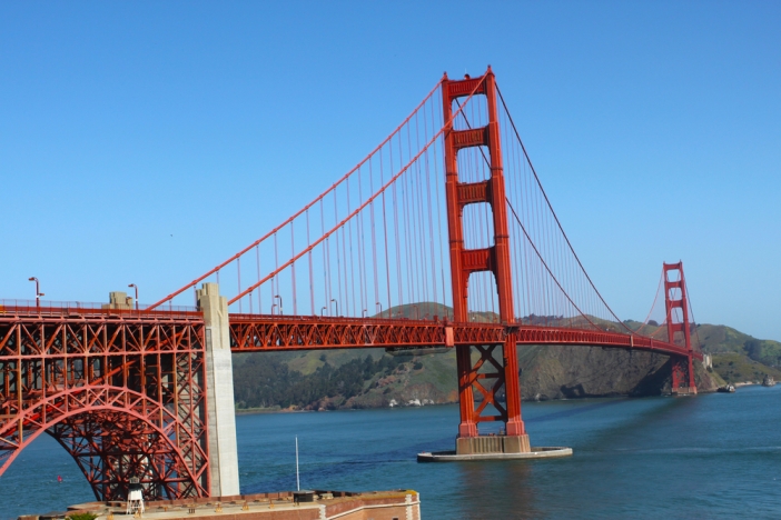 Golden Gate Bridge - гледки към прочутия висящ мост от различни перспективи