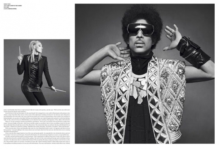 Prince за V Мagazine, есен 2013
