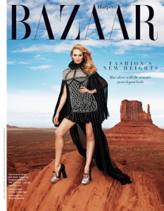 Тери Ричардсън представя: Кандис Суанепул за Harper’s Bazaar, август 2013 - 9