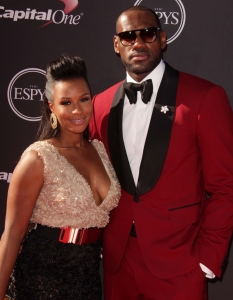 LeBron James & Savannah Brinson 