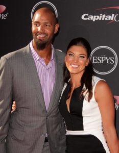 Hope Solo & Jerramy Stevens