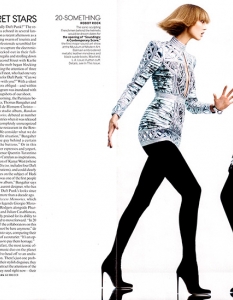 Karlie Kloss & Daft Punk за Vogue US, август 2013 - 2