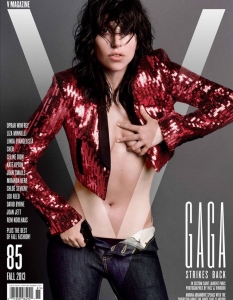 Lady Gaga за V Magazine, септември 2013  - 9