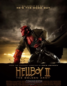Hellboy II: The Golden Army (Хелбой II: Златната армия)
Силата на Гилермо дел Торо се крие в неповторимото съчетание на неговата визия за филмите и таланта му на разказвач на истории. И двете части на Hellboy (Хелбой) са изключителни примери за висококласни комиксови адаптации, които, за съжаление, не получават заслуженото внимание. 
The Golden Army е както сред най-добрите фентъзи продукции за последните 15-20 години, така и сред най-добрите продължения. Жалко е, че ниските приходи в боксофиса лишават феновете на Хелбой от трети филм.