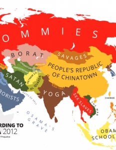 Светът според американците - серия иронични географски карти на Янко Цветков - 1
