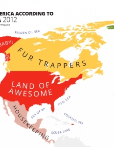 Светът според американците - серия иронични географски карти на Янко Цветков - 4