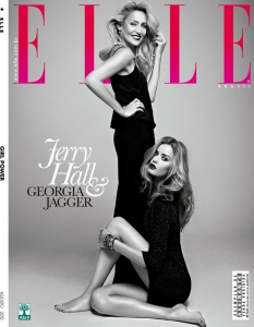 Girl Power: Джорджия Мей Джагър и Джери Хол за Elle Brazil, август 2013 - 1