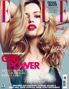 Girl Power: Джорджия Мей Джагър и Джери Хол за Elle Brazil, август 2013 - 3