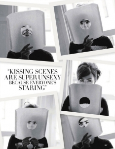 Лили Колинс за Glamour UK, септември 2013 - 4