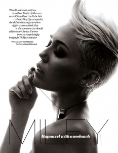 Майли Сайръс за Elle Magazine, юни 2013 - 1