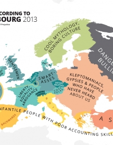 Atlas of Prejudice - 18 иронични карти на Европа от Янко Цветков  - 10
