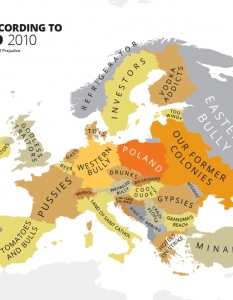 Atlas of Prejudice - 18 иронични карти на Европа от Янко Цветков  - 11
