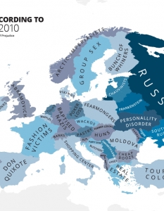 Atlas of Prejudice - 18 иронични карти на Европа от Янко Цветков  - 12