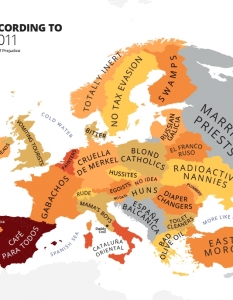 Atlas of Prejudice - 18 иронични карти на Европа от Янко Цветков  - 14