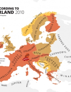 Atlas of Prejudice - 18 иронични карти на Европа от Янко Цветков  - 15