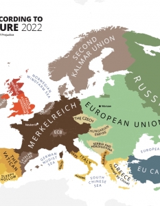 Atlas of Prejudice - 18 иронични карти на Европа от Янко Цветков  - 16