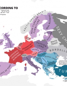 Atlas of Prejudice - 18 иронични карти на Европа от Янко Цветков  - 18